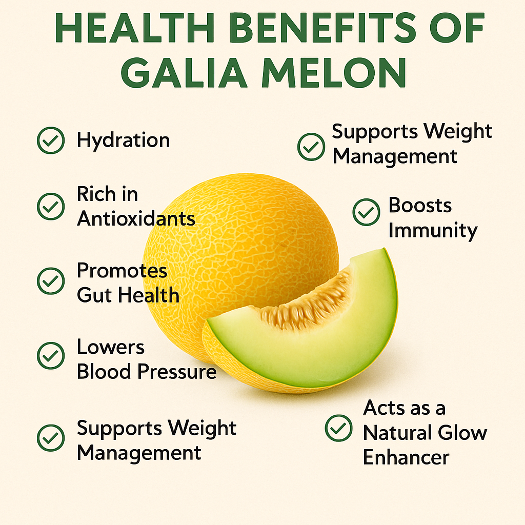 Benefits of Galia Melon