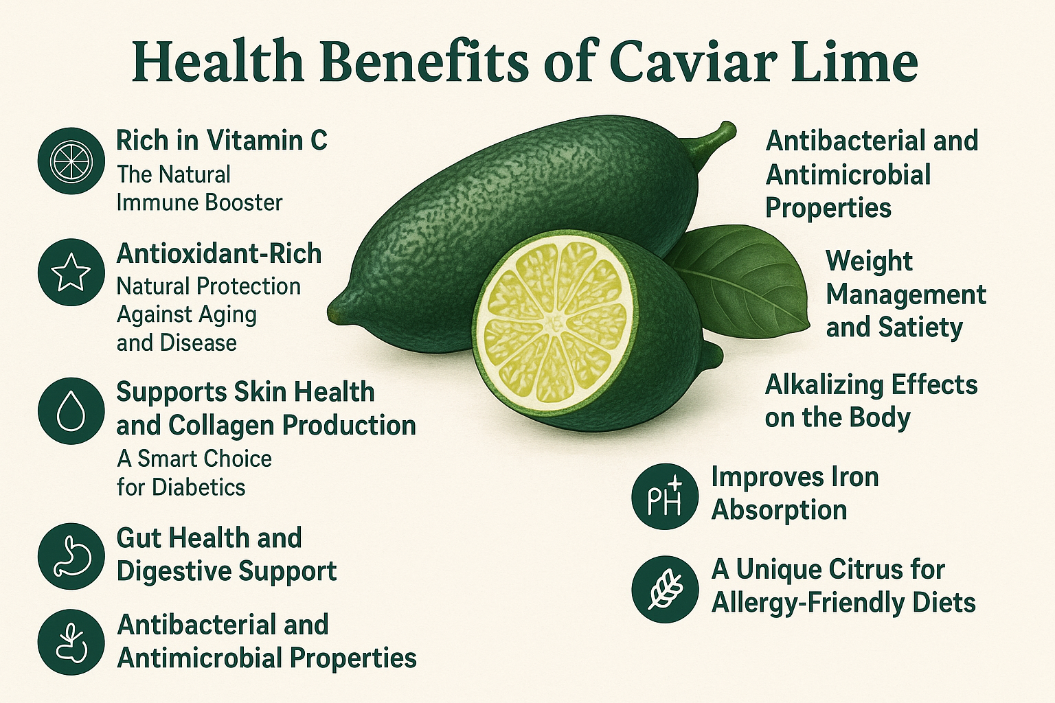 Benefits of Caviar Lime
