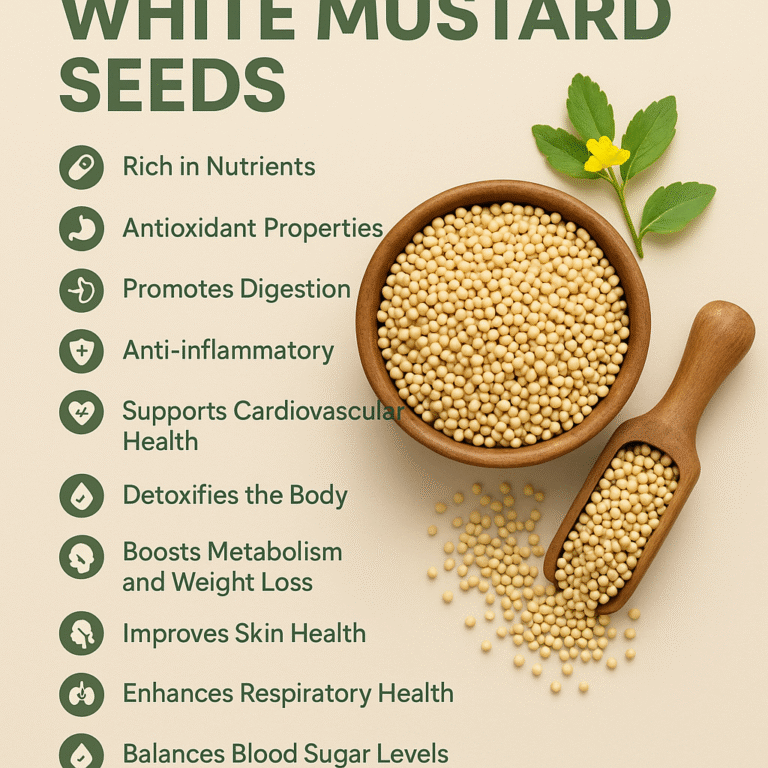 Benefits of white mustard seeds