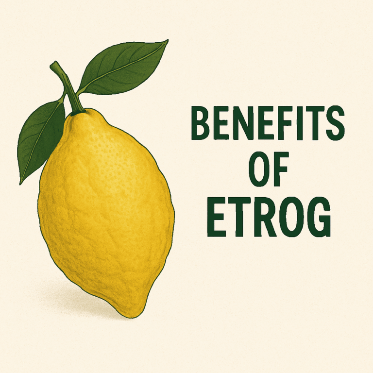 Benefits of Etrog