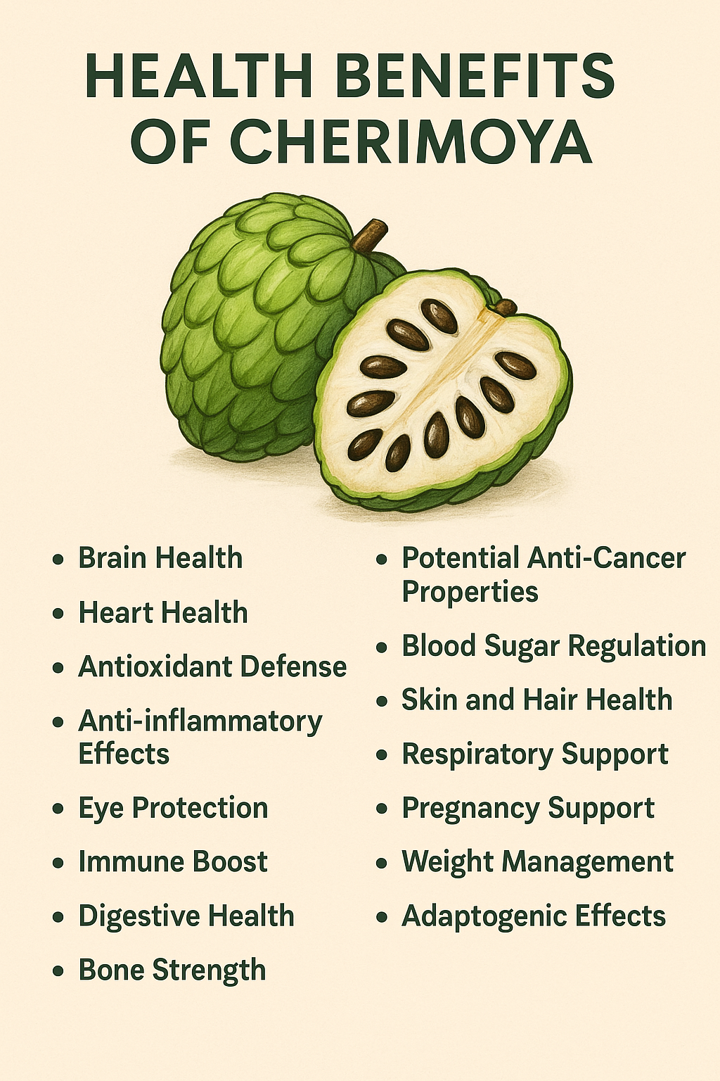 Benefits of Cherimoya