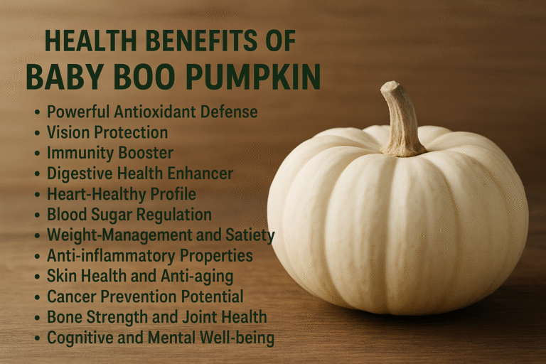 Benefits of Baby Boo Pumpkin