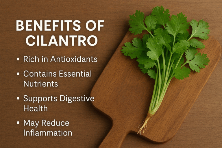 Benefits of Cilantro