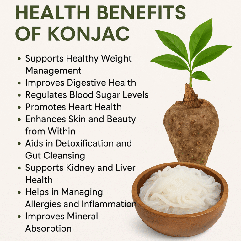 Benefits of Konjac