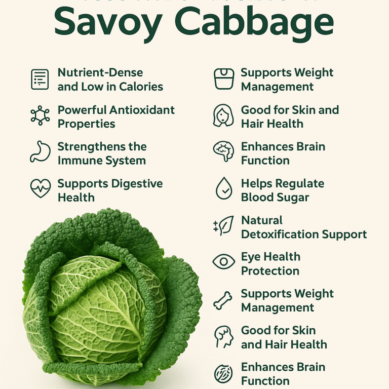 Benefits of Savoy Cabbage