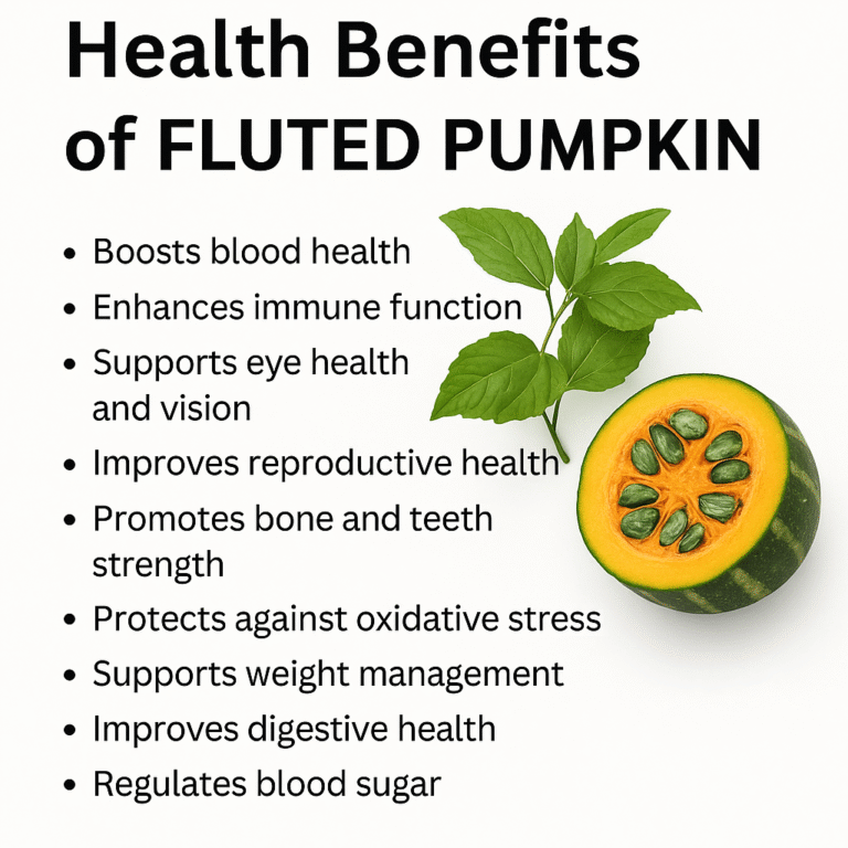 Benefits of Fluted Pumpkin