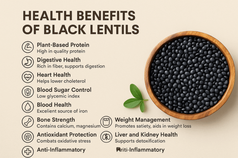 Benefits of Black Lentils