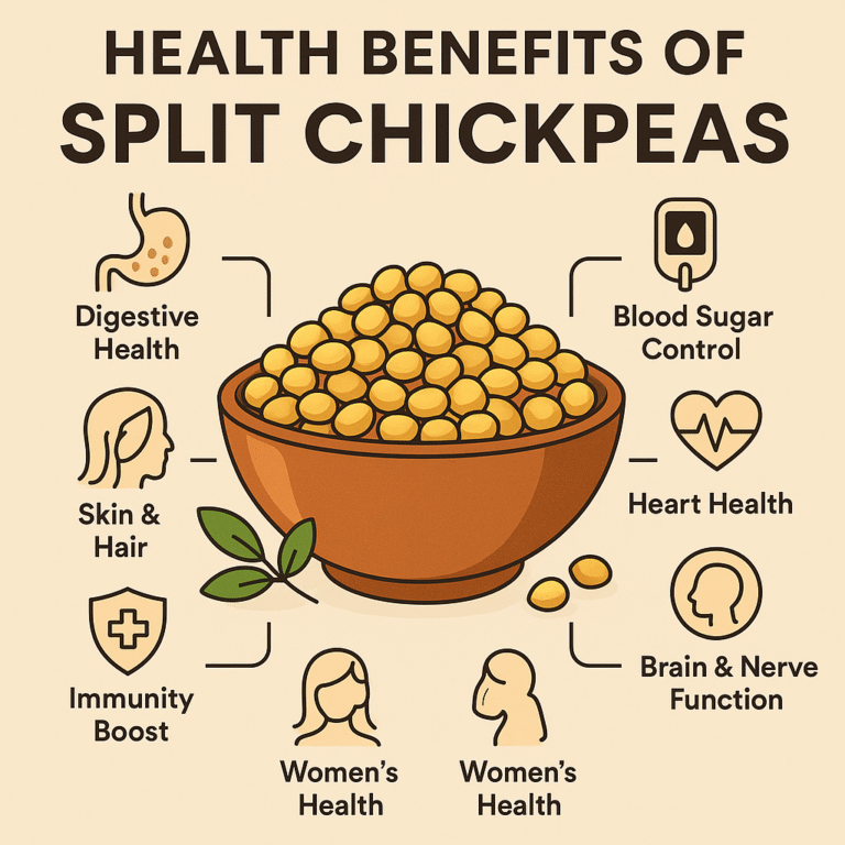Benefits of Split chickpeas