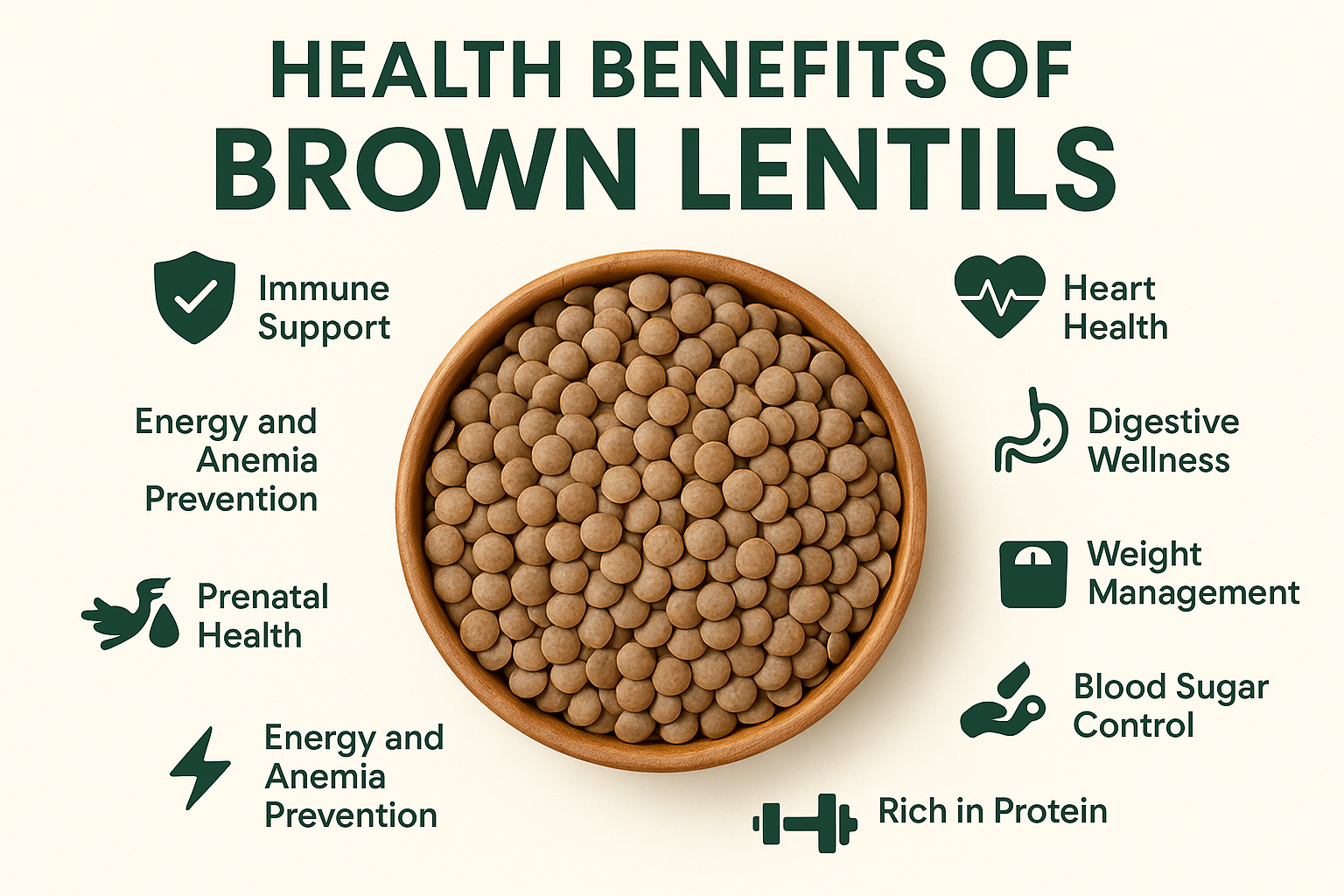 Benefits of Brown Lentils