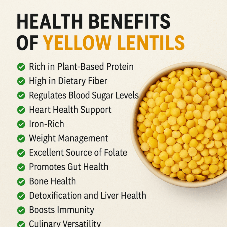 Benefits of Yellow Lentils